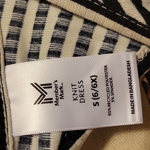 NWT: 2 Members Mark Long Sleeve Knit Dresses - Picture 13 of 16